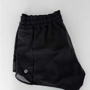 lululemon athletica Black Hotty Hot Shorts